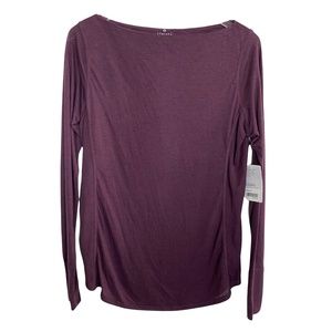 Athlete Twilly Slashneck Top Long Sleeve Boatneck Top